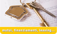 Mutui, finanziamenti, leasing...